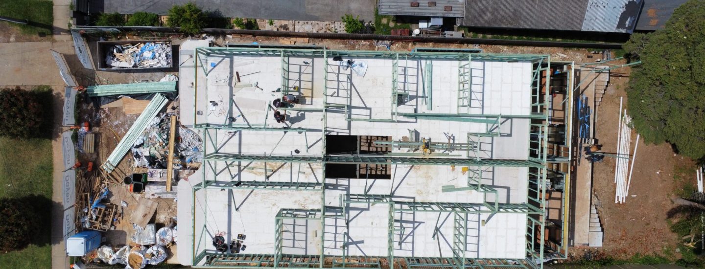 Doyen Group project residential project drone view